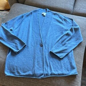 CJ Banks Blue Cardigan